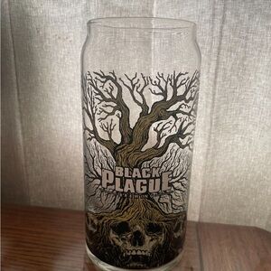 Black Plague Brewing Pint Glass